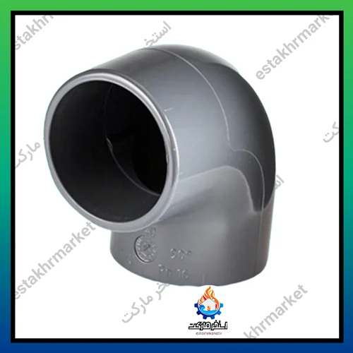 زانو 90 درجه چسبی 25 upvc